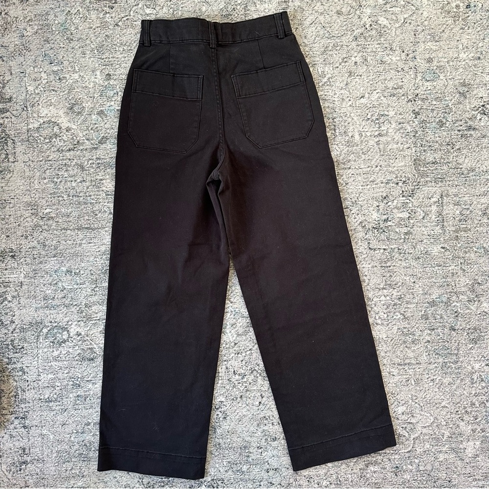 Everlane Black Flare Pants - Picture 6 of 7